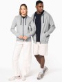Sweat-shirts à personnaliser KARIBAN Sweat-shirt zippé capuche contrastée femme 