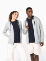 Sweat-shirts à personnaliser KARIBAN Sweat-shirt zippé capuche contrastée femme 