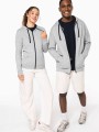 Sweat-shirts à personnaliser KARIBAN Sweat-shirt zippé capuche contrastée femme 