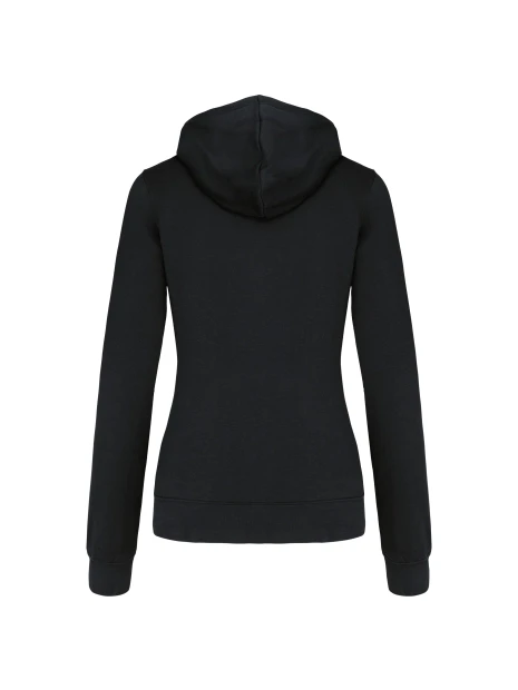 KARIBAN Sweat-shirt zippé capuche contrastée femme /api/colors/b084ccc6-964d-4c40-a33e-0f276869188a personnalisable