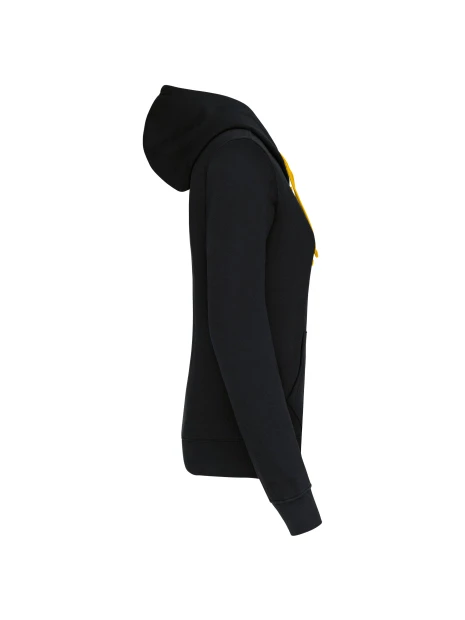 KARIBAN Sweat-shirt zippé capuche contrastée femme /api/colors/20a7a408-8f15-4eed-a4f8-474d4f754ccf personnalisable