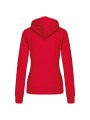 KARIBAN Sweat-shirt zippé capuche contrastée femme /api/colors/b7356eda-6c72-4d03-829c-6a61c9e04b1f personnalisable