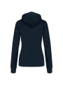 KARIBAN Sweat-shirt zippé capuche contrastée femme /api/colors/2a00f319-11df-4ed0-8339-535e7585d285 personnalisable