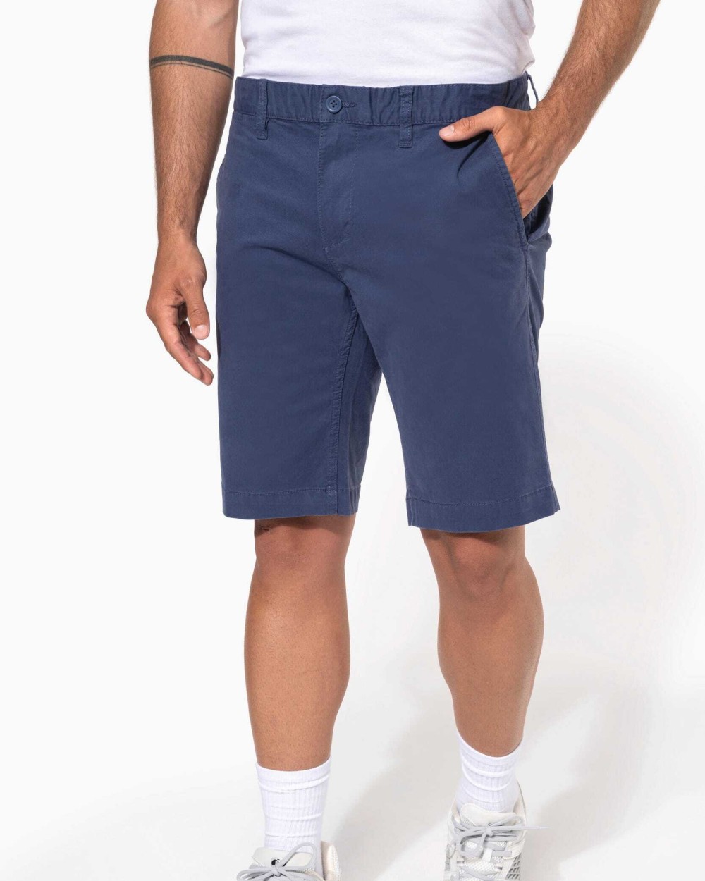 Bermuda's & Shorts KARIBAN Heren chino bermudashorts voor bedrukking &amp; borduring