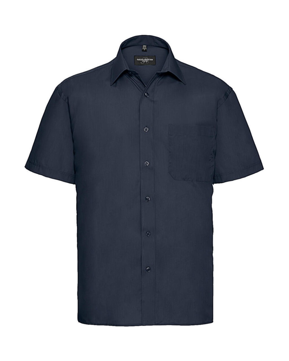 Hemden RUSSELL Men's Ss Polycotton Poplin Shirt voor bedrukking &amp; borduring