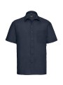 RUSSELL Chemise homme popeline polycoton manches courtes /api/colors/dac7f052-16c9-4080-ba5c-aefc702fb74b personnalisable