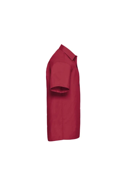 RUSSELL Chemise homme popeline polycoton manches courtes /api/colors/f7def30f-cf00-4a4e-8048-9f030f6d3017 personnalisable