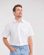 RUSSELL Men's Ss Polycotton Popelinehemd Hemden personalisierbar