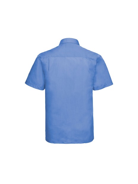 RUSSELL Chemise homme popeline polycoton manches courtes /api/colors/57fb13c0-ca1a-4193-b74d-f389fb93dfcd personnalisable