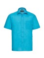 RUSSELL Chemise homme popeline polycoton manches courtes /api/colors/9f91f274-6e02-4e3d-a4b6-e9a3217c575e personnalisable