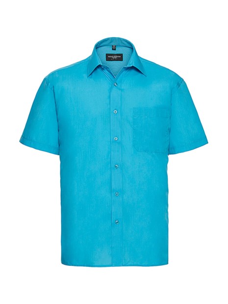 RUSSELL Chemise homme popeline polycoton manches courtes /api/colors/9f91f274-6e02-4e3d-a4b6-e9a3217c575e personnalisable