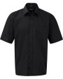RUSSELL Men's Ss Polycotton Popelinehemd Hemden personalisierbar
