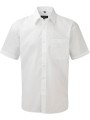 RUSSELL Chemise homme popeline polycoton manches courtes /api/colors/7a92cd2d-10d2-40b4-928b-296bb7487506 personnalisable