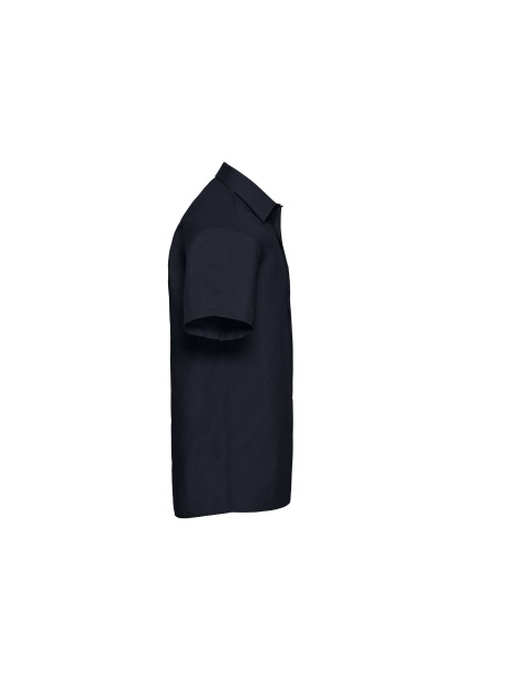 RUSSELL Chemise homme popeline polycoton manches courtes /api/colors/b68891a9-1d28-4f7a-8deb-775c45027afd personnalisable