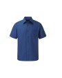 RUSSELL Men's Ss Polycotton Popelinehemd Hemden personalisierbar