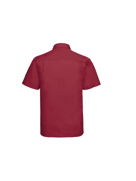 RUSSELL Chemise homme popeline polycoton manches courtes /api/colors/f7def30f-cf00-4a4e-8048-9f030f6d3017 personnalisable