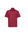 RUSSELL Men's Ss Polycotton Popelinehemd Hemden personalisierbar