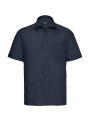 RUSSELL Chemise homme popeline polycoton manches courtes /api/colors/dac7f052-16c9-4080-ba5c-aefc702fb74b personnalisable