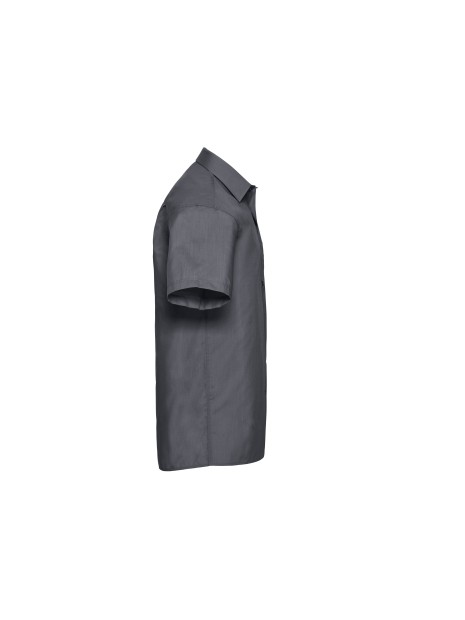 RUSSELL Chemise homme popeline polycoton manches courtes /api/colors/2fa123ac-77ac-4f42-beb3-f6a528eded78 personnalisable