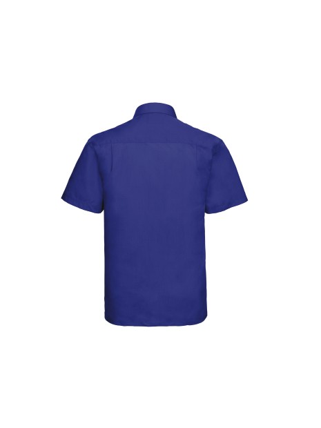 RUSSELL Chemise homme popeline polycoton manches courtes /api/colors/faa09971-d6a0-46cd-b5b3-d674b3aba32b personnalisable
