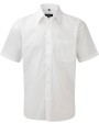 Hemden RUSSELL Men's Ss Polycotton Poplin Shirt voor bedrukking &amp; borduring