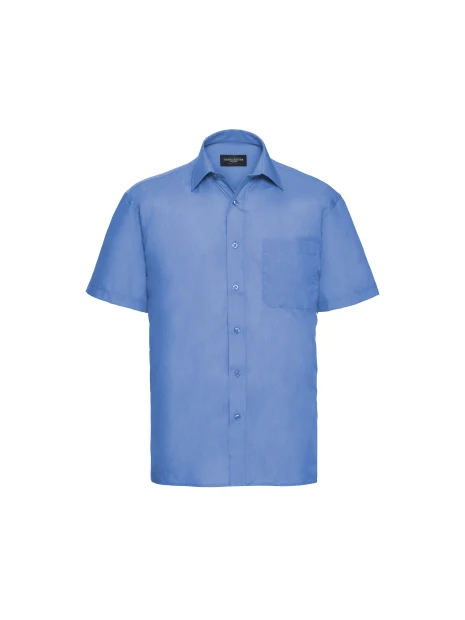 RUSSELL Chemise homme popeline polycoton manches courtes /api/colors/57fb13c0-ca1a-4193-b74d-f389fb93dfcd personnalisable