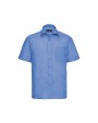 RUSSELL Men's Ss Polycotton Popelinehemd Hemden personalisierbar
