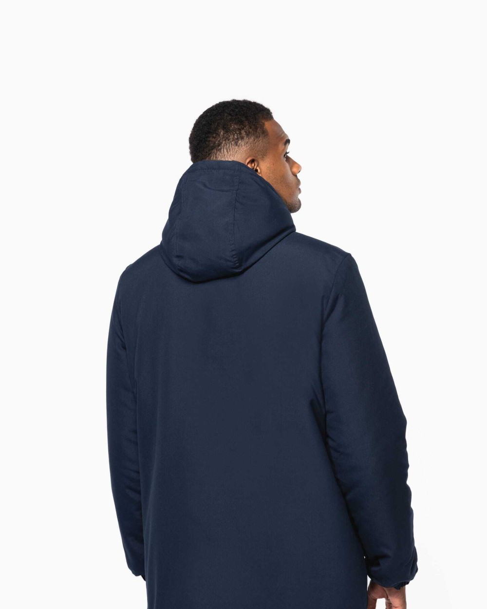 Vestes personnalisable KARIBAN Parka à capuche recyclée unisexe