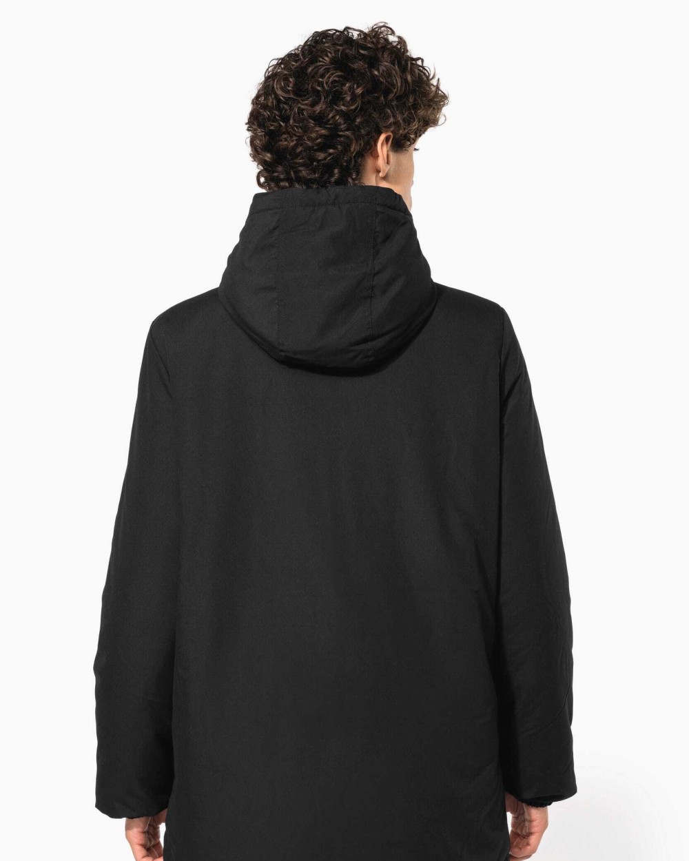 Vestes personnalisable KARIBAN Parka à capuche recyclée unisexe