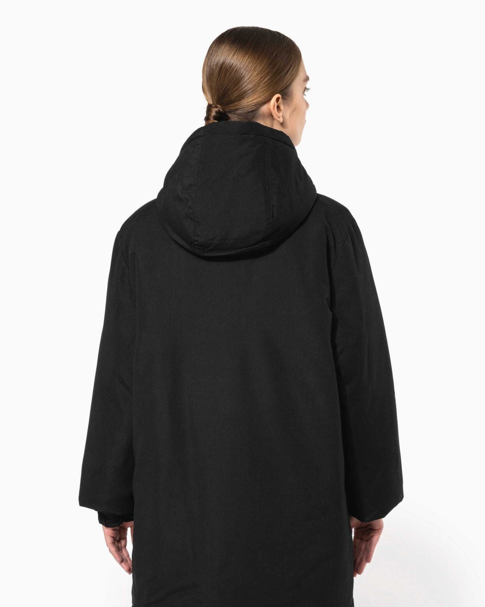 Jassen KARIBAN Unisex gerecyclede parka met capuchon voor bedrukking &amp; borduring