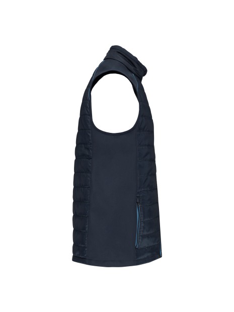 WK. DESIGNED TO WORK Bodywarmer Day To Day bi-matière unisexe /api/colors/58ae6b2e-fbb9-40aa-aa97-acbeba9ce4e7 personnalisable