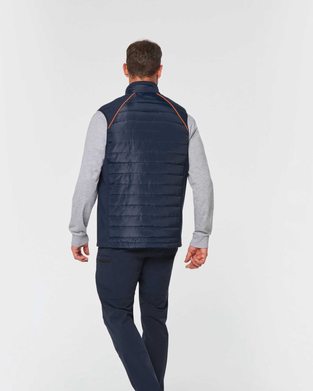 WK. DESIGNED TO WORK Bi-Material Day To Day-Bodywärmer Jacken personalisierbar