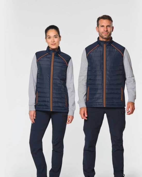 Vestes personnalisable Wk. Designed To Work Bodywarmer Day To Day bi-matière unisexe