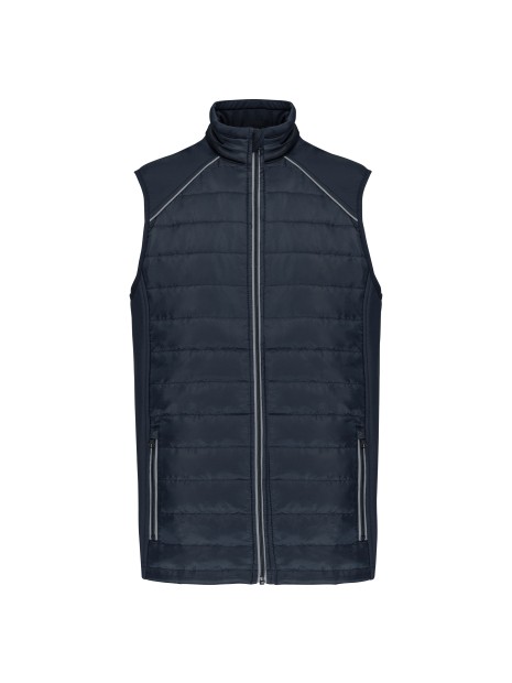 WK. DESIGNED TO WORK Bodywarmer Day To Day bi-matière unisexe /api/colors/a9afae7b-228f-455f-8532-82abab428f1e personnalisable