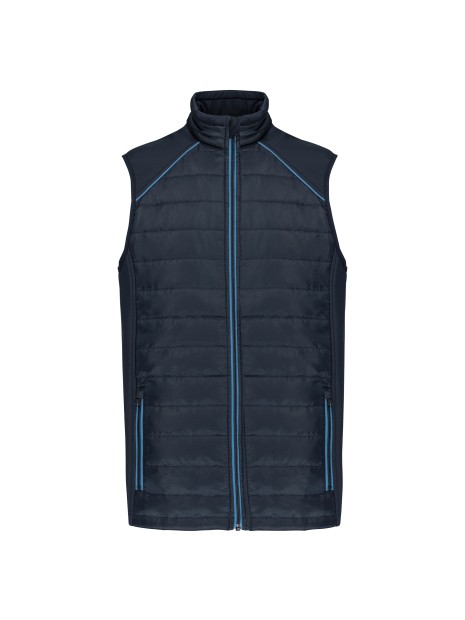 WK. DESIGNED TO WORK Bodywarmer Day To Day bi-matière unisexe /api/colors/58ae6b2e-fbb9-40aa-aa97-acbeba9ce4e7 personnalisable