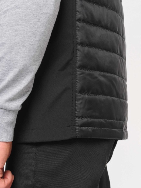 Vestes à personnaliser WK. DESIGNED TO WORK Bodywarmer Day To Day bi-matière unisexe 