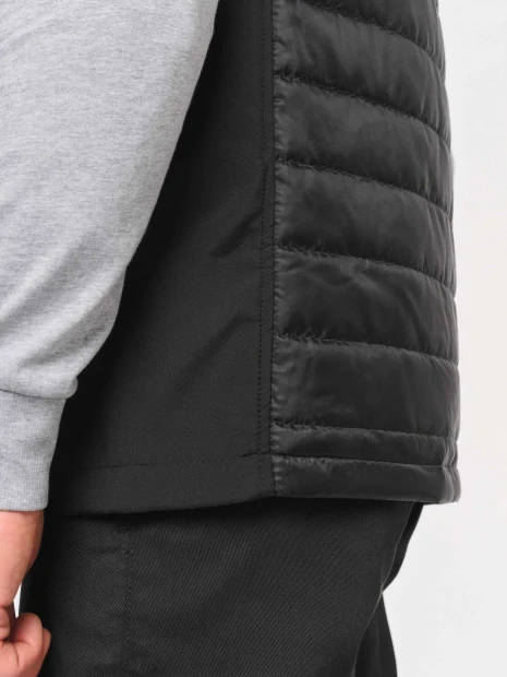 Vestes à personnaliser WK. DESIGNED TO WORK Bodywarmer Day To Day bi-matière unisexe 