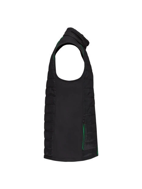 WK. DESIGNED TO WORK Bodywarmer Day To Day bi-matière unisexe /api/colors/8c4dab8e-c41b-443b-b34e-f5aa6bab4c1f personnalisable