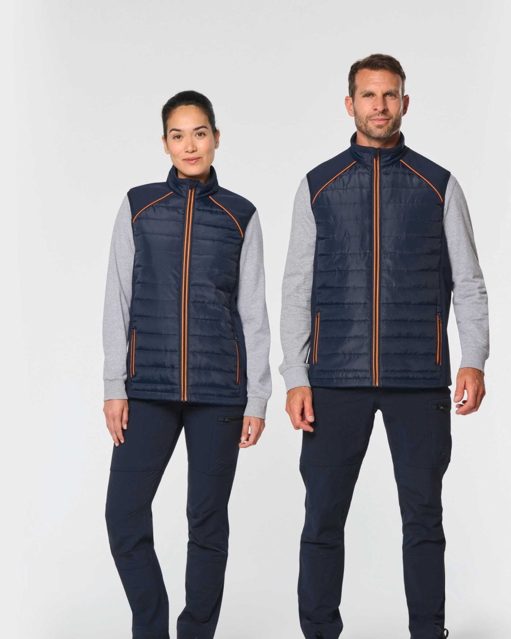 Vestes personnalisable WK. DESIGNED TO WORK Bodywarmer Day To Day bi-matière unisexe