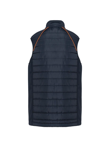 WK. DESIGNED TO WORK Bodywarmer Day To Day bi-matière unisexe /api/colors/4aa10cb8-ec49-4df5-89ba-a5619ab34e1d personnalisable