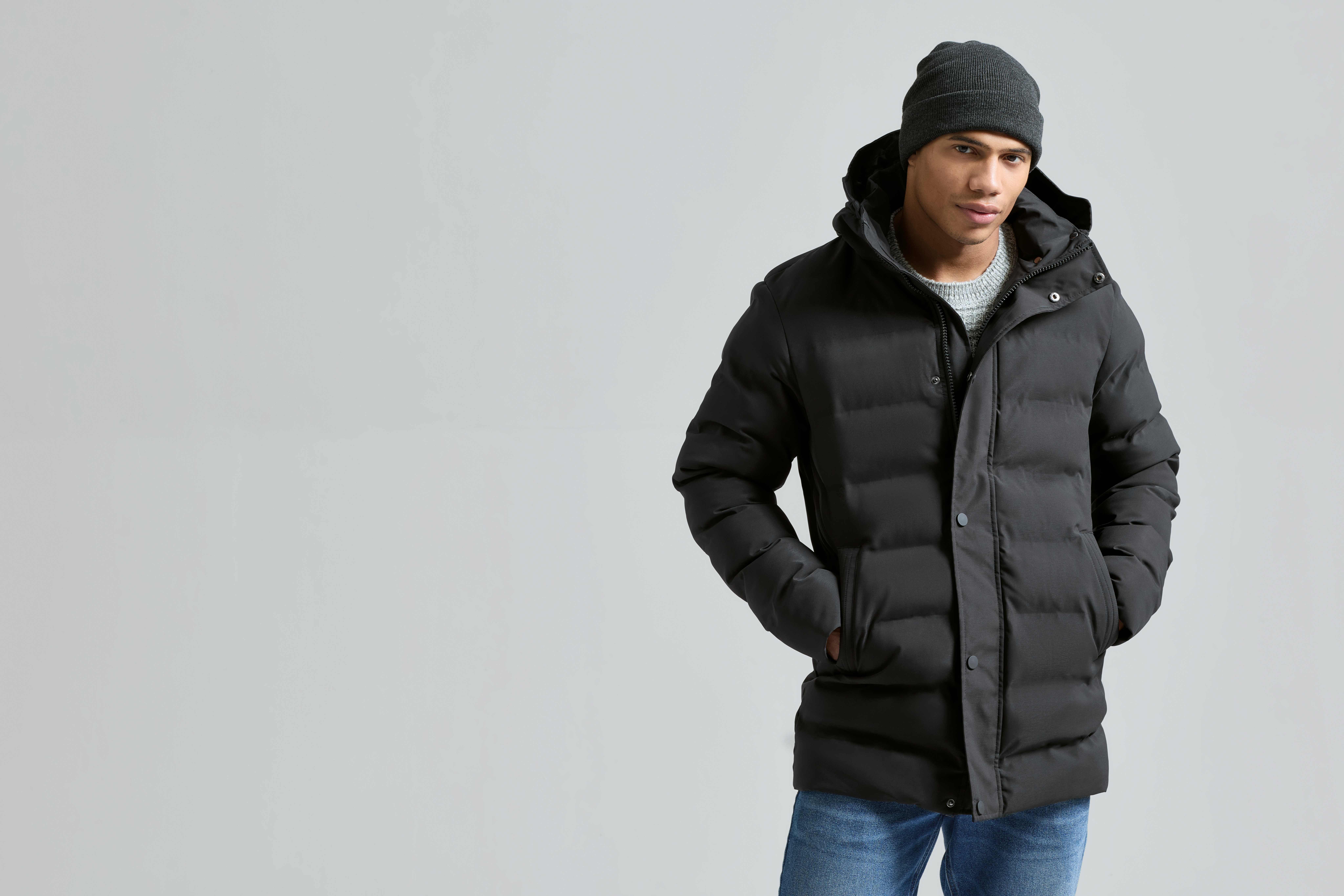 Vestes personnalisable 2786 Veste matelassée longue thermocollée recyclée