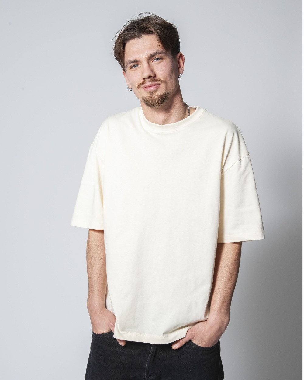T-Shirts personnalisable VESTI HEAVYWEIGHT OVERSIZED CREW NECK T-SHIRT