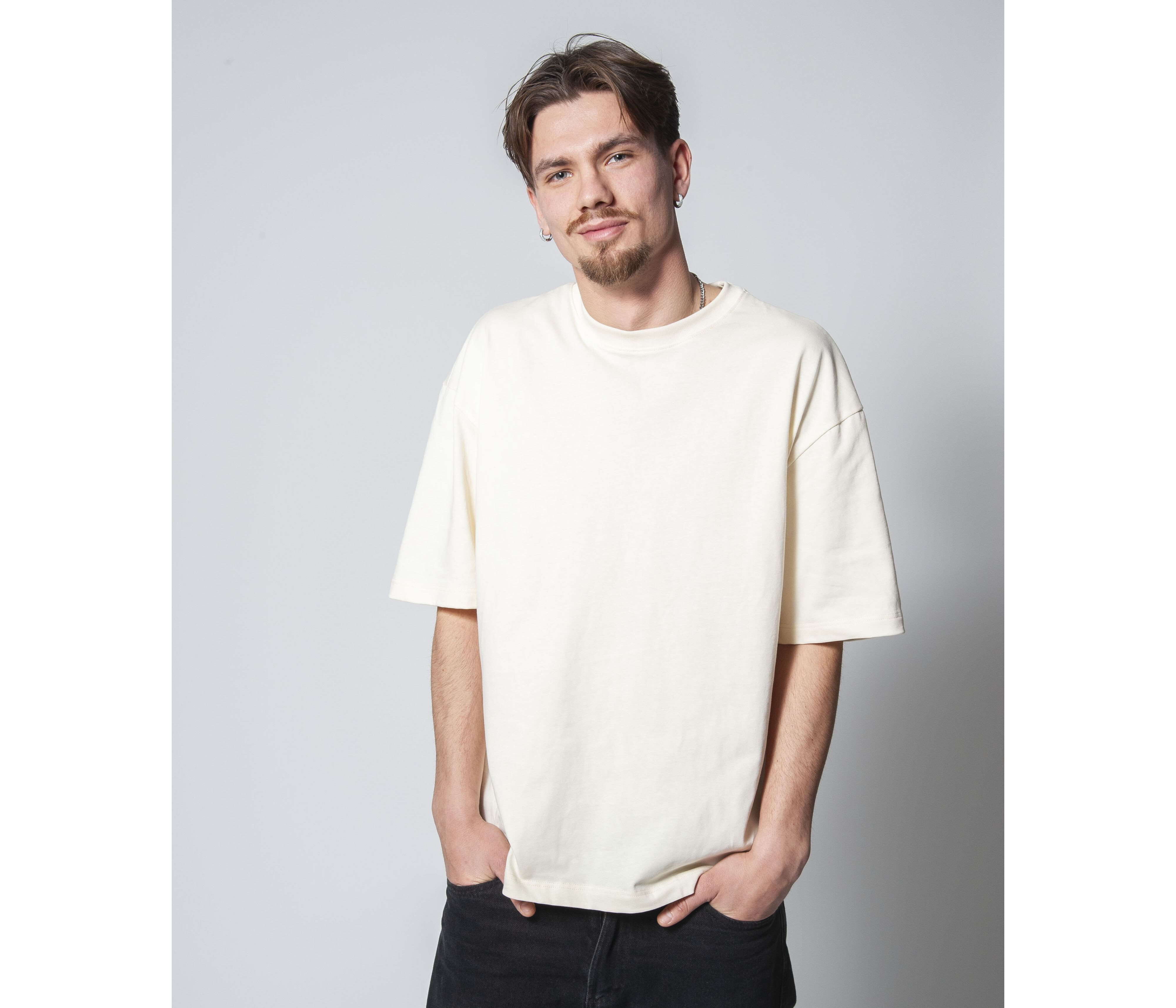 T-shirts VESTI HEAVYWEIGHT OVERSIZED CREW NECK T-SHIRT voor bedrukking &amp; borduring