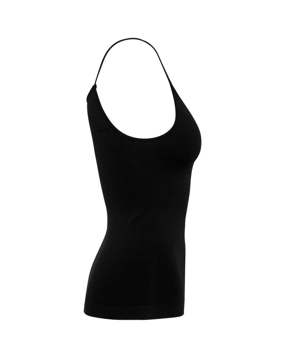 T-Shirts personnalisable KARIBAN Débardeur écoresponsable sans couture fines bretelles femme