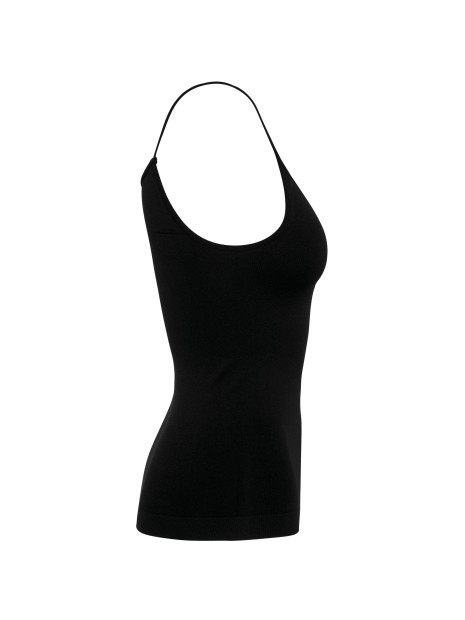 KARIBAN Débardeur écoresponsable sans couture fines bretelles femme /api/colors/b9fdad4a-5e94-45cb-8c03-c08b349b28c3 personnalisable