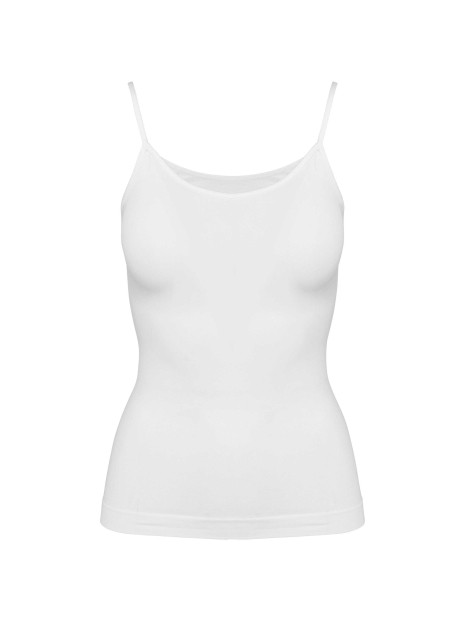 KARIBAN Débardeur écoresponsable sans couture fines bretelles femme  personnalisable