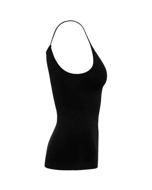 T-Shirts personnalisable KARIBAN Débardeur écoresponsable sans couture fines bretelles femme