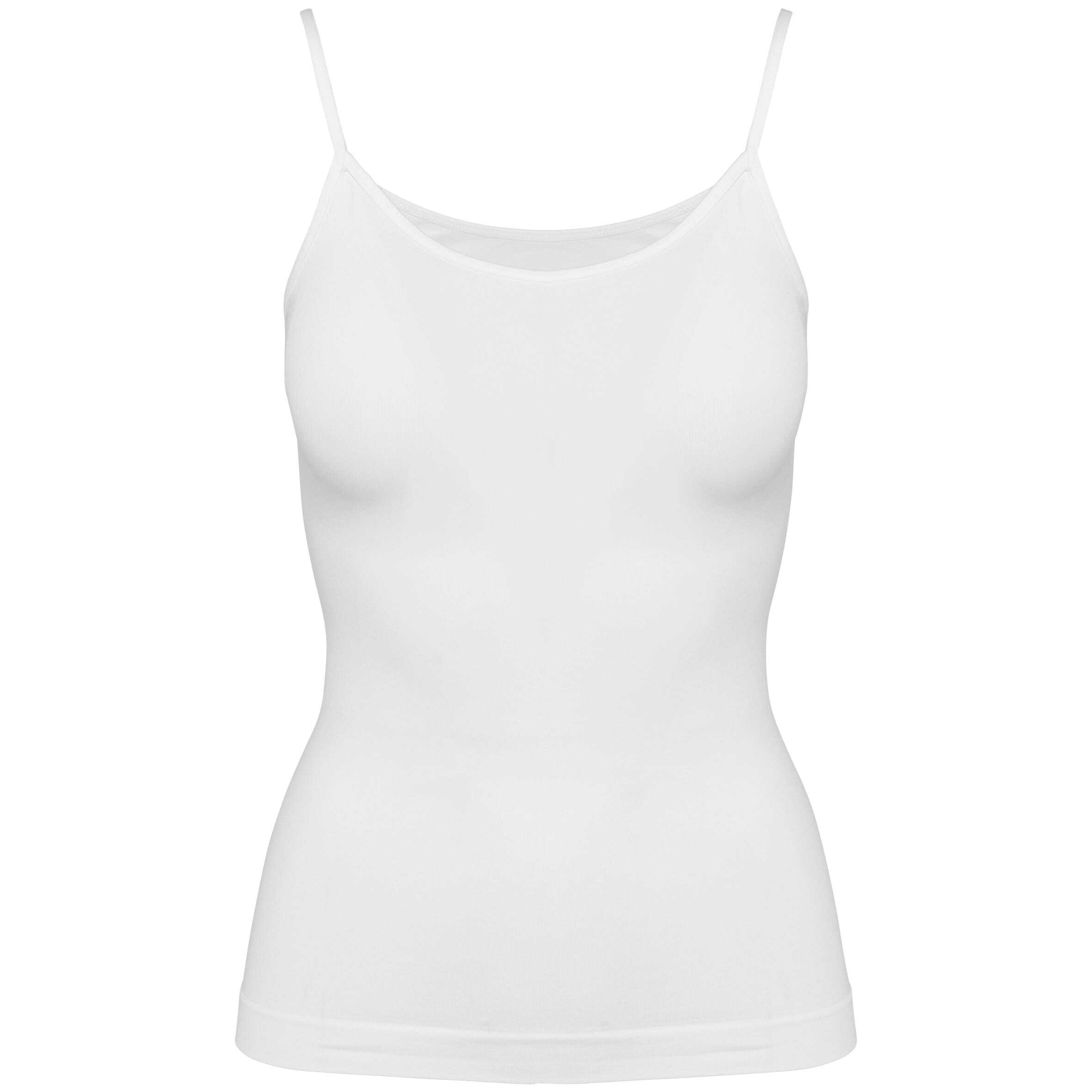 T-Shirts personnalisable KARIBAN Débardeur écoresponsable sans couture fines bretelles femme