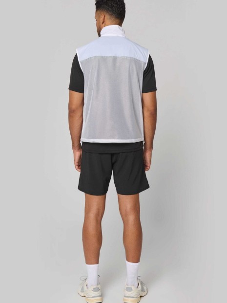Vestes à personnaliser PROACT Runner - gilet d'entraînement dos filet unisexe 