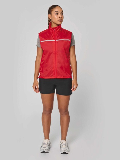 Vestes à personnaliser PROACT Runner - gilet d'entraînement dos filet unisexe 